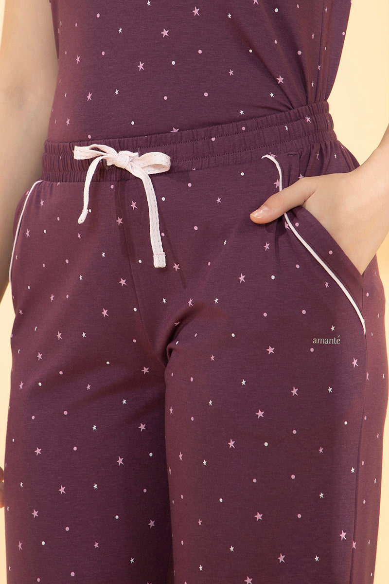 Full Length PJ Bottom - Moonlite Print