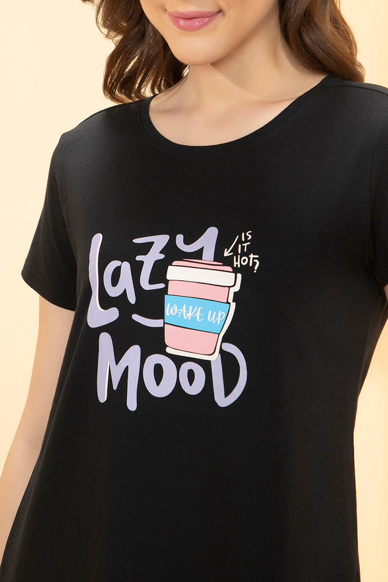 Comfort Sleep Dress - Sweet Lavender Print