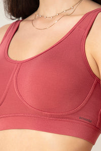 All Day At Home Bra - Earth Red thumbnail 2