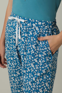 Full Length Pyjama Bottom - Vallarta Ditsy Print thumbnail 4