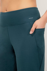 Flaunt Flared Travel Pants - Reflecting Pond thumbnail 4