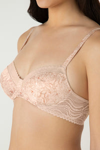 Demure Padded Non-Wired Demi Bra - Delicate Bloom Print thumbnail 4
