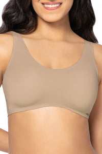 Invisi Ease Padded Non-Wired Slip-On Bra - Hazelnut thumbnail 4