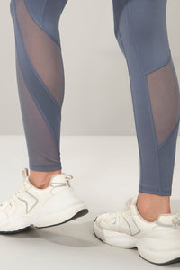 Energize Panelled Tights - Grisaille thumbnail 5