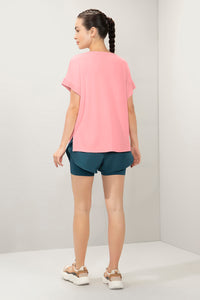 Flaunt Relaxed Tee  - Quartz Pink thumbnail 5