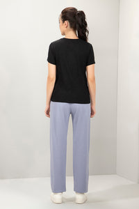 Eseential V-Neck Tee - Black thumbnail 5