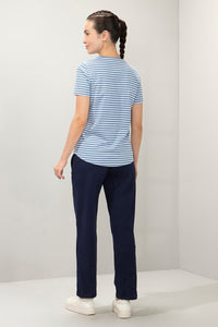 Essential Stripe Tee - English Blue Stripes thumbnail 5