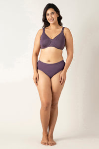 Mystic Curves Non-padded Wired Minimizer Bra - Vintage Voilet thumbnail 5