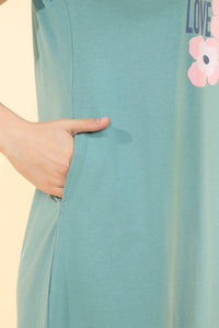 Comfort Sleep Dress - Let Love In Print thumbnail 5