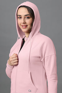 Essential Fleece Hoodie - Rose Shadow thumbnail 5