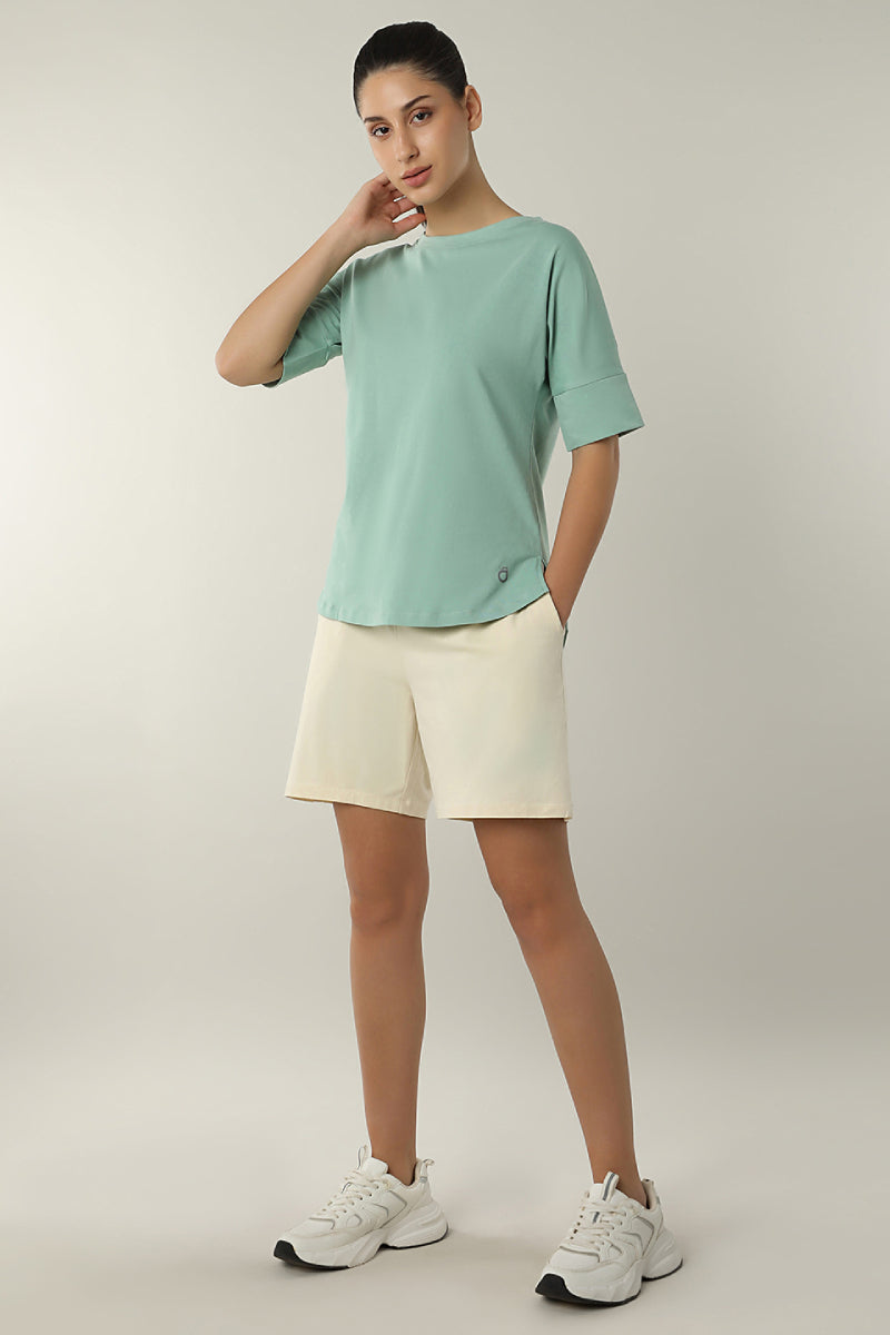 Essential Relaxed Shorts - White Cap Grey