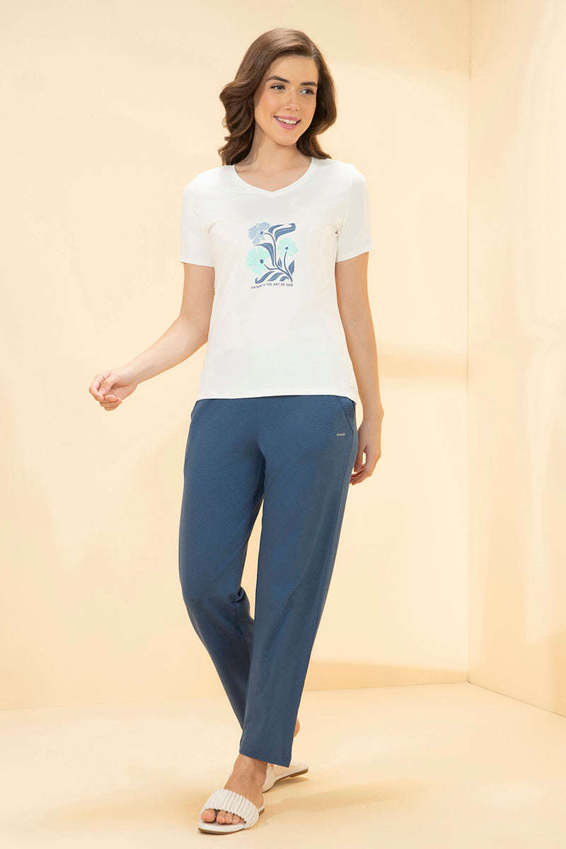 Full Length PJ Bottom - Ensign Blue - Image 5 of 5