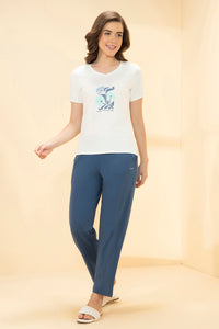 Full Length PJ Bottom - Ensign Blue thumbnail 5