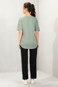 Elements Long Length Tee - Desert Sage thumbnail 5