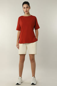 Elements Long Length Tee - Intense Rust thumbnail 5