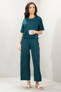 Unwind Flared Pants - Reflecting Pond thumbnail 5