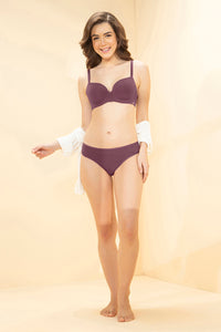 Effortless Bliss Padded Wired Bra - Tulipwood thumbnail 5