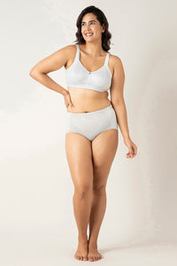 Mystic Poise Non-padded Non-wired Minimizer Bra - White thumbnail 5