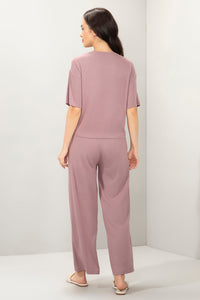 Unwind Crop Top - Grape Shake thumbnail 5