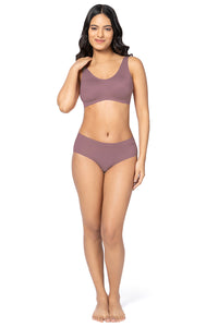 Invisi Padded Non-Wired Effortless Bralette - Nostalgia Rose thumbnail 5