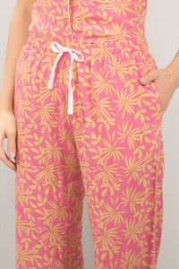 Half-Sleeves Sleep PJ Set - Sahara Leaf Print thumbnail 6