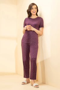 Scoop Neck Sleep Tee - Moonlite Print thumbnail 5