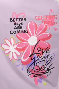 Elements Chic Crop Top - Self Love Print thumbnail 5