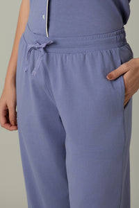 Sleep Button Down PJ Set - Lavender Violet thumbnail 5
