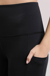 Energize Panelled Tights - Black thumbnail 5