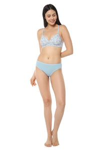 Carefree Casuals Padded Non-Wired T-Shirt Bra - Spring Floral Pr thumbnail 5