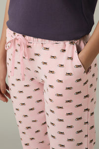 Sleep Joggers Set - Puppy Love Print thumbnail 5