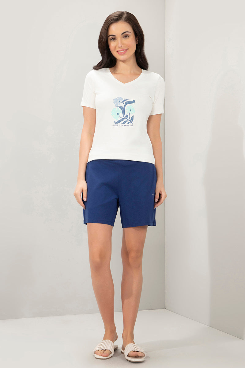 Sleep Shorts - Blue Depths - Image 5 of 5