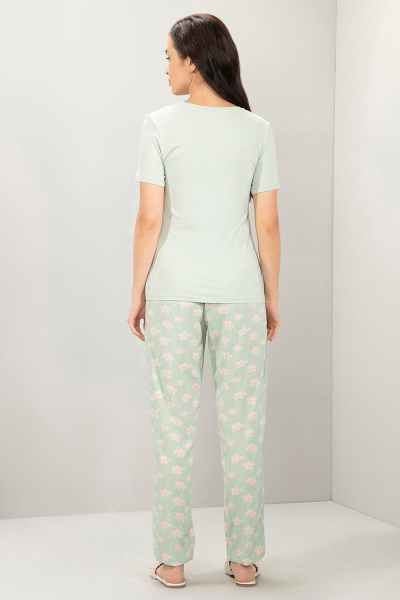 Scoop Neck Sleep Tee - Dream Print - Image 5 of 6