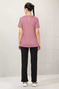 Energize Short Sleeve V-Neck Active T-Shirt - Lilas thumbnail 5