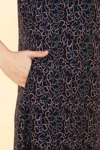 Comfort Sleep Dress - Twilight Floral Print thumbnail 5