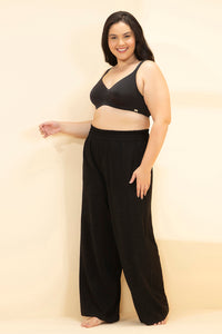 Sophistique Ease Non-Padded Wired Minimizer Bra - Black thumbnail 5