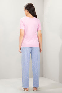 Scoop Neck Sleep Tee - Lazy Days Print thumbnail 5