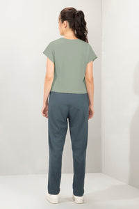 Essential Crop Top - Desert Sage thumbnail 5