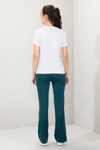 Essential Crew Neck Tee - White thumbnail 5
