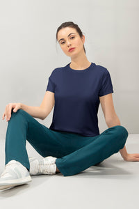Essential Crew Neck Tee - Medieval Blue thumbnail 5