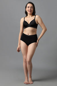 Airy Padded Wired Bra - Black thumbnail 5