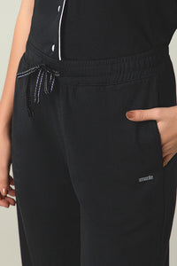 Sleep Button Down PJ Set - Black thumbnail 5