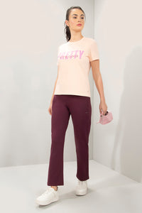 Essential Relaxed Full Length Pants - Fig thumbnail 5
