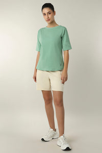 Elements Long Length Tee - Granite Green thumbnail 5