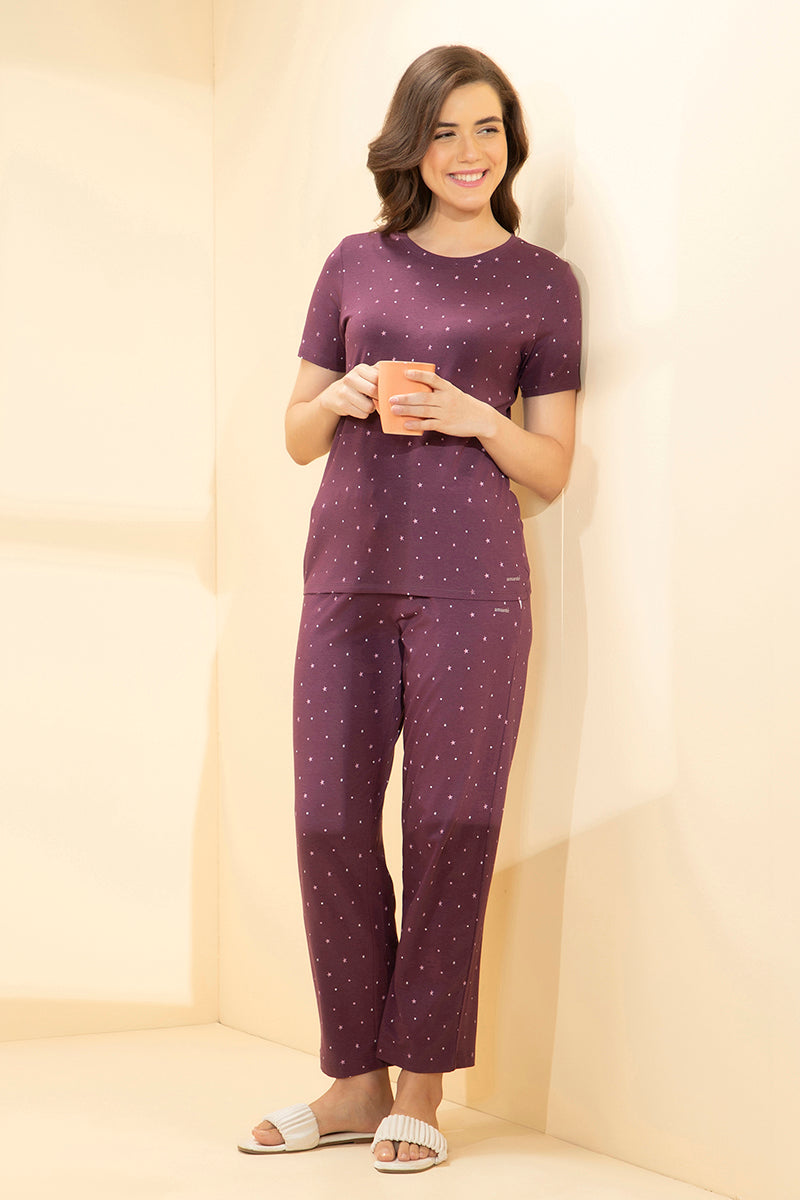 Full Length PJ Bottom - Moonlite Print