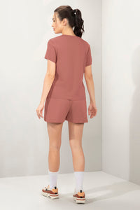 Essential Crew Neck Tee - Brick Dust thumbnail 5