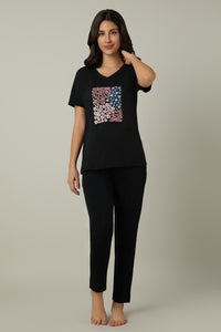 Full Length PJ Bottom - Black thumbnail 5