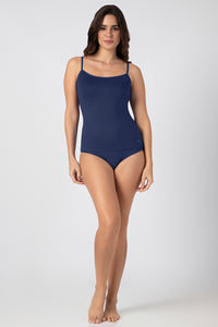 Spaghetti Strap Modal Camisole - Patriot Blue thumbnail 5