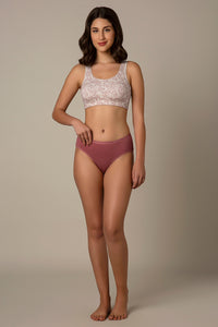 All Day Lounge Solid Non Padded Non-Wired Bra - Henrietta Floral Print thumbnail 5