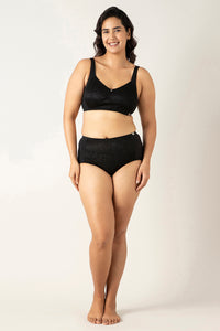 Mystic Poise Non-padded Non-wired Minimizer Bra - Black thumbnail 5